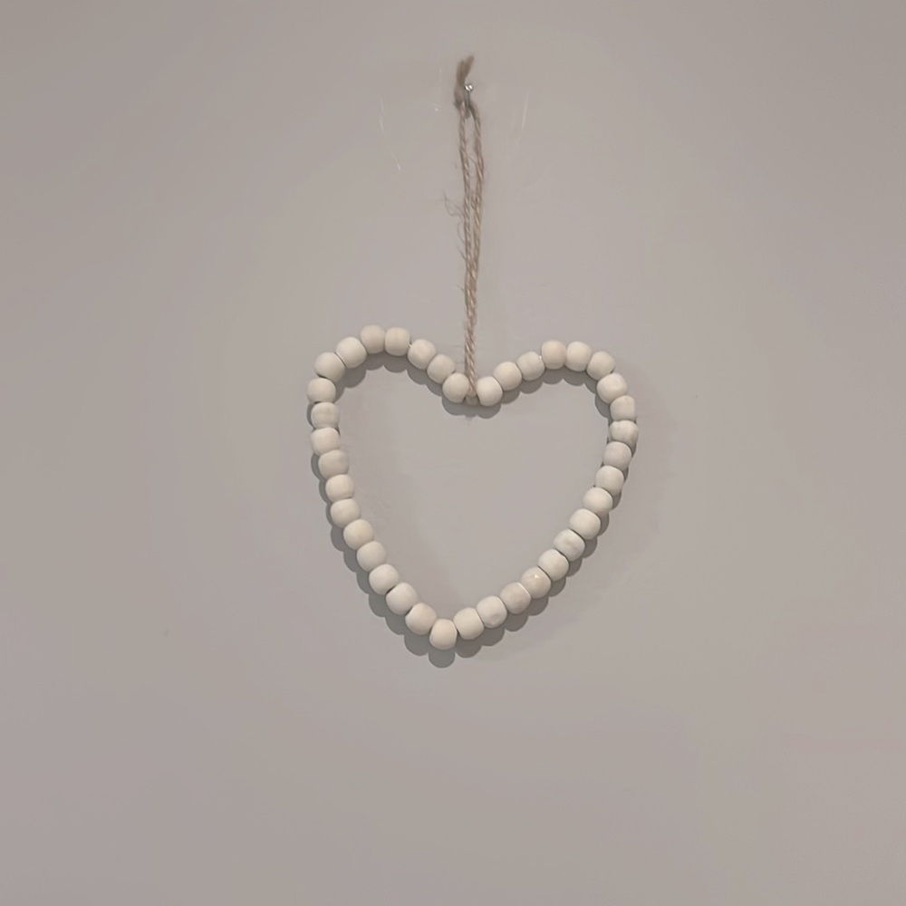 Beaded Heart Decoration